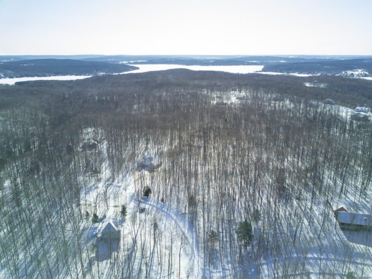 aerial photography walloon lake northern michigan petoskey
