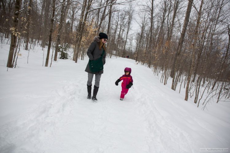 winter tahquamenon falls photo