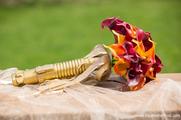 star wars wedding bouquet