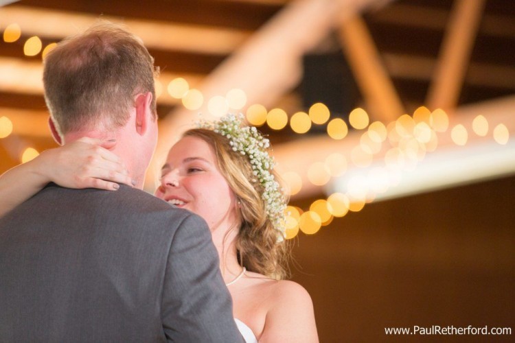 dancing onekama wedding photo