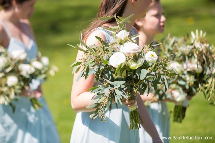 wedding flowers portage lake bible camp