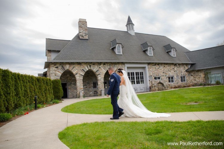 justin alexander wedding dress photo