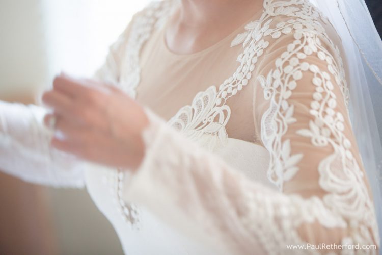 ida torez wedding lace gown photo