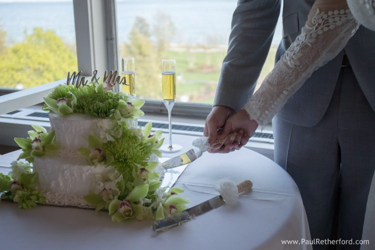 cake cutting mission point resort photo