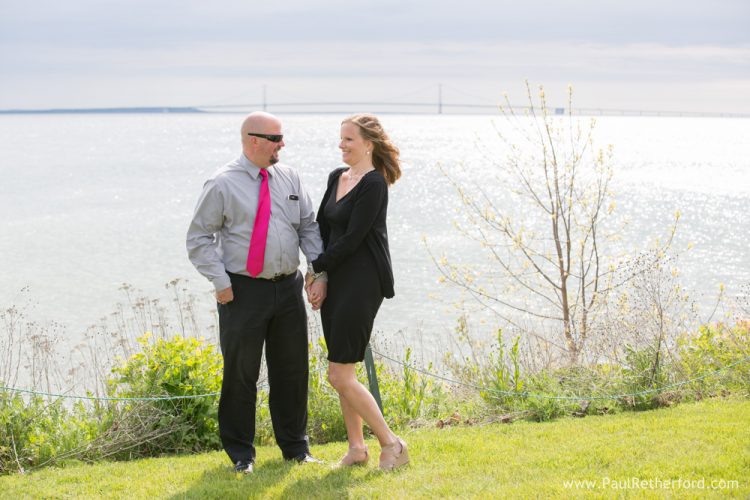 straits of mackinac vow renewal photo