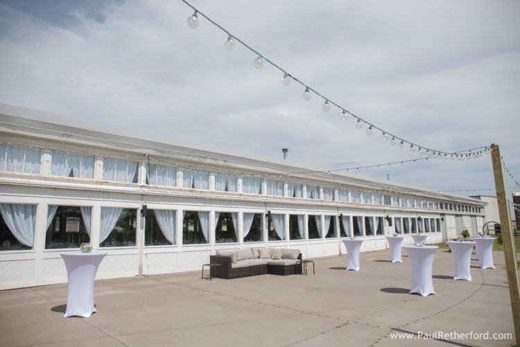 fletcher depot wedding reception photo