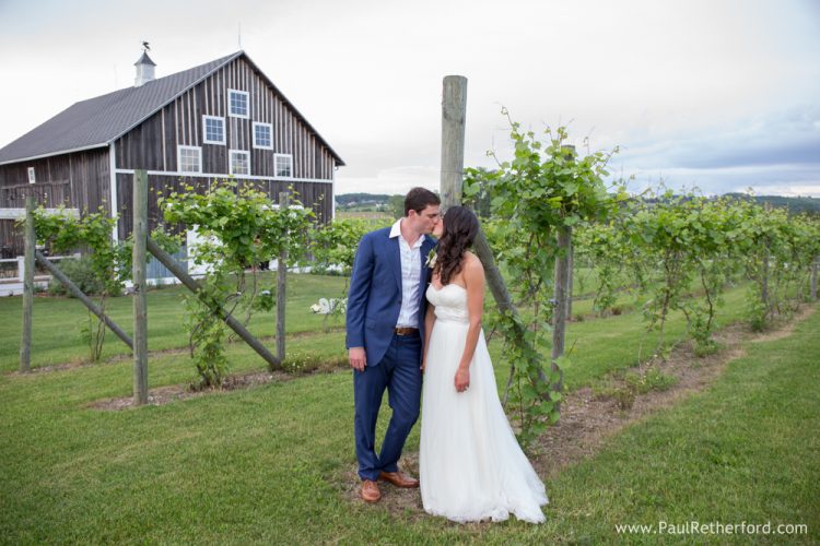 petoskey michigan farm wedding photo