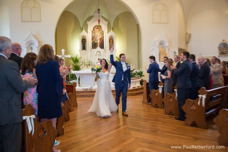 wedding harbor springs catholic church photo
