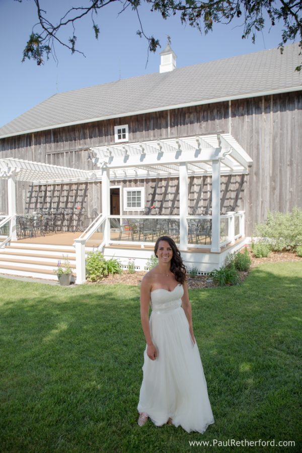 bride Watters dress gabriel farms photo