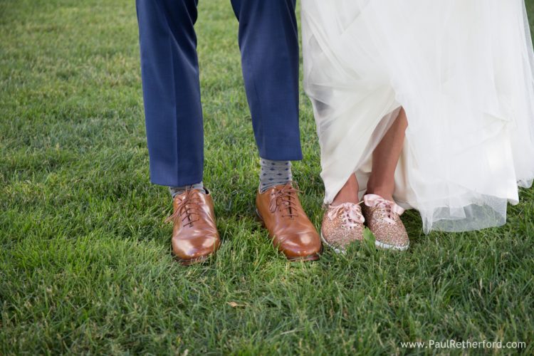 cool wedding shoes harbor springs petoskey michigan photo