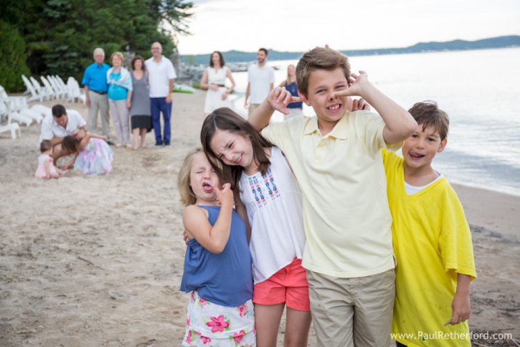 harbor springs roaring brook family photography
