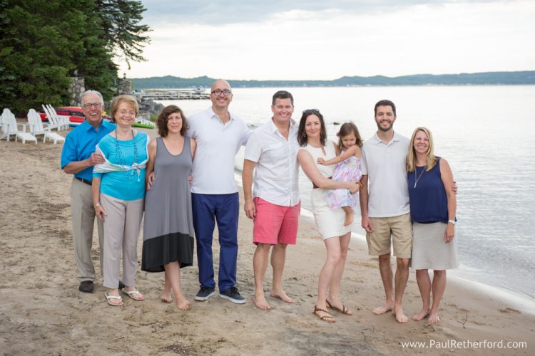 harbor springs roaring brook family photography