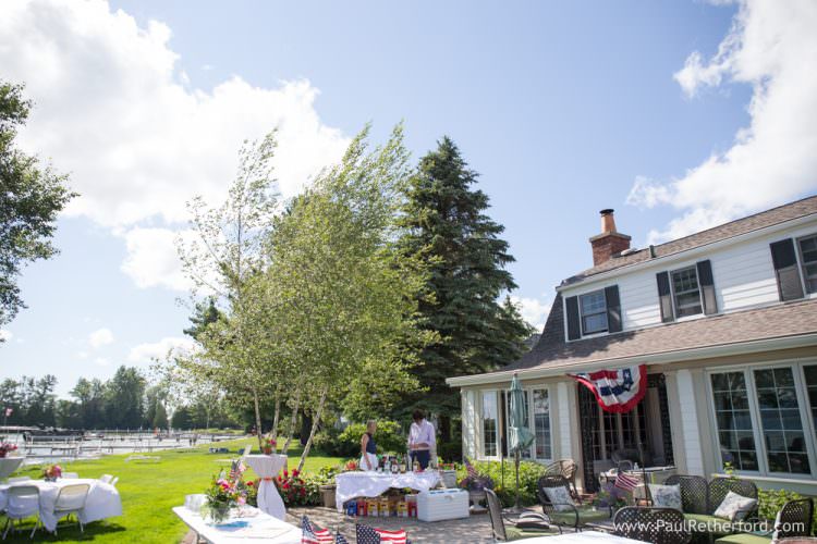 crooked lake party waterfront home photo