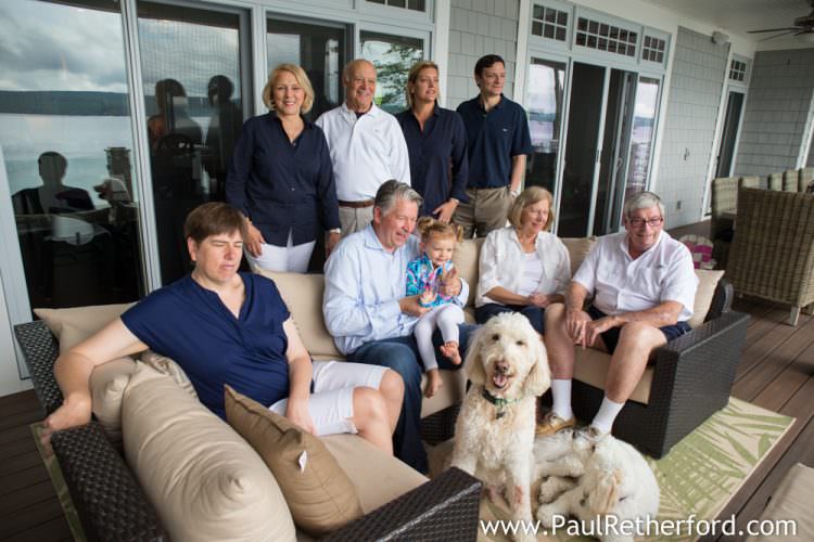 family lake charlevoix photo