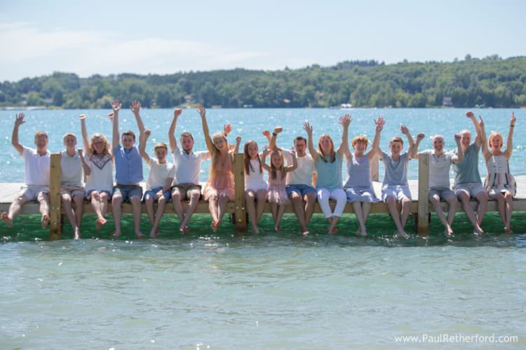 family photo northern michigan