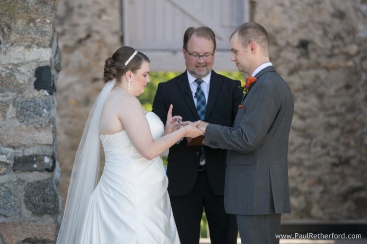 jonathan mays wedding clergy officiant castle farms
