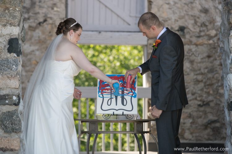 paint ceremony wedding picture photo