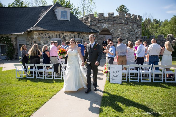 just married northern michigan photo