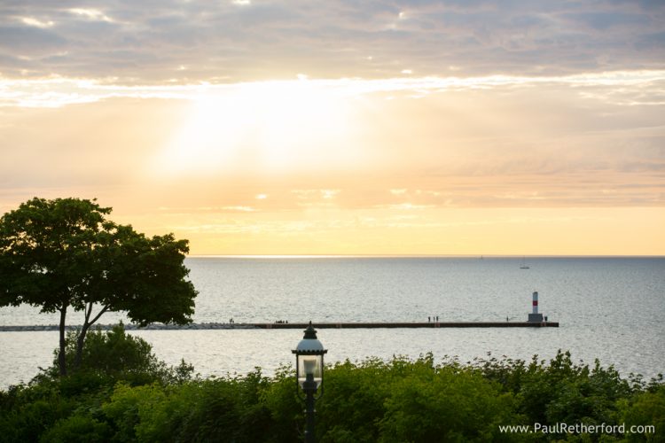 perry hotel lawn wedding photo 
