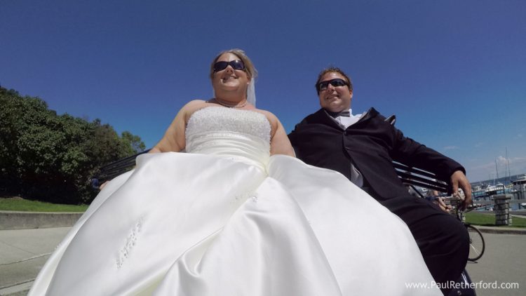 wedding carriage mackinac island michigan photo