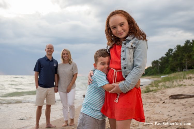 northern michigan family photo