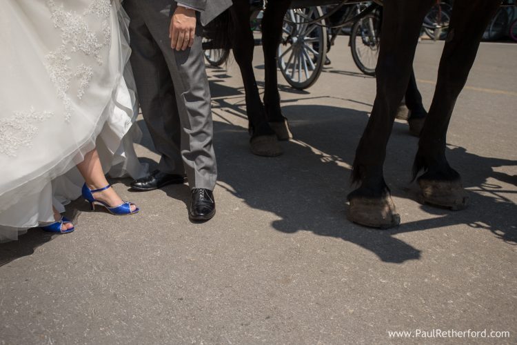 mackinac island wedding foot photo