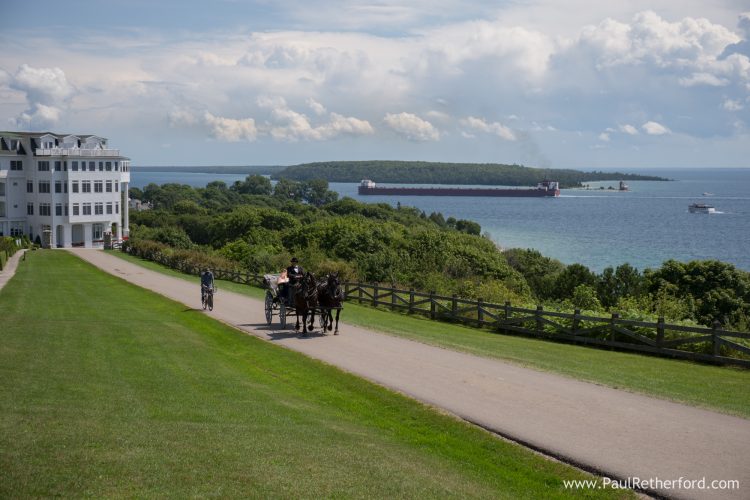 wedding carriage grand hotel wedding photo