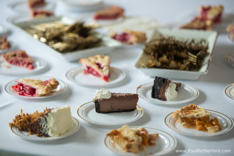 dessert table outdoor wedding temperance