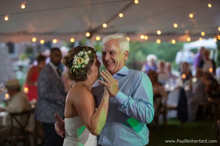 luxury backyard wedding southern michigan