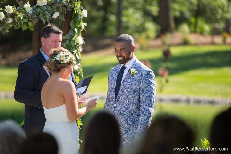 Temperance, Southern Michigan backyard estate Wedding Photography