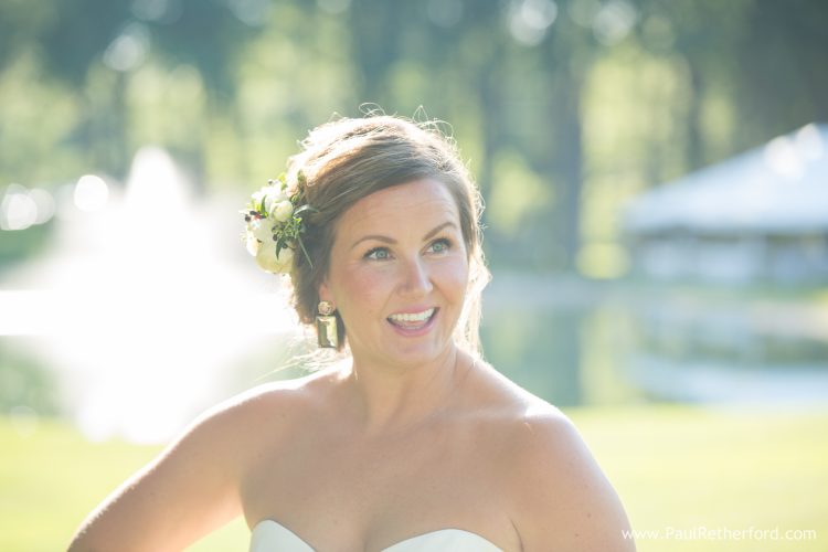 gorgeous michigan bride photo