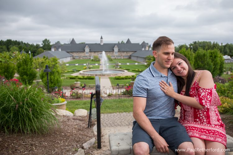 michigan engagement proposal photo