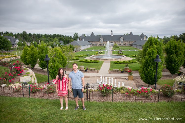 Surprise Engagement Castle Farms Charlevoix Michigan Photography