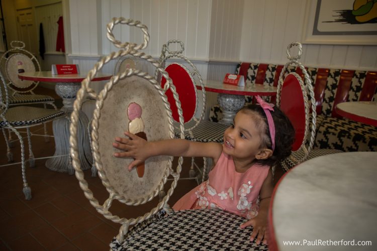 sadie's ice cream shop grand hotel kid photo