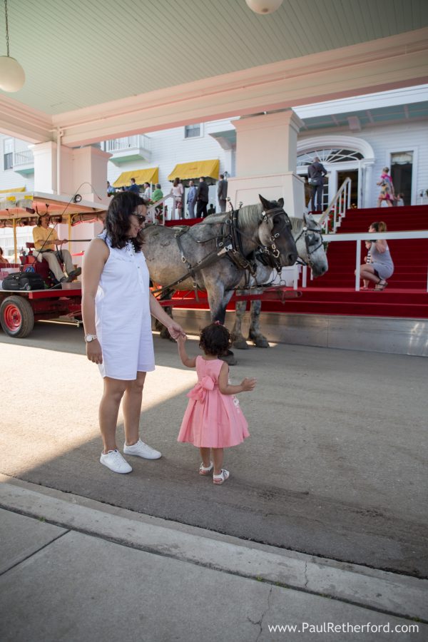 grand hotel red stair family child photo