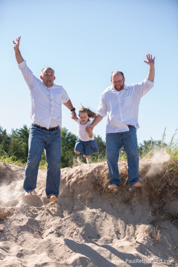 Petoskey State Park family photography Paul Retherford Photography