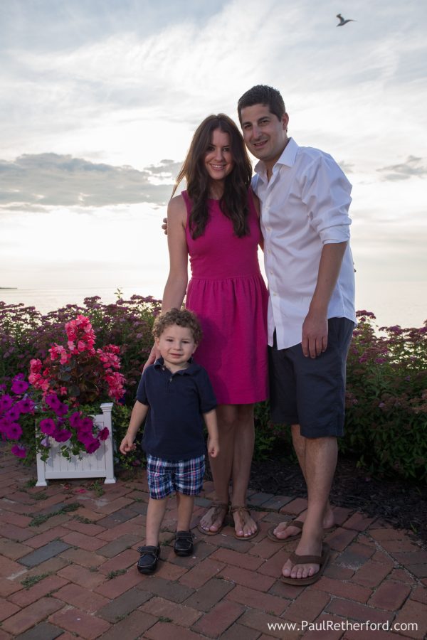 lake michigan family photo