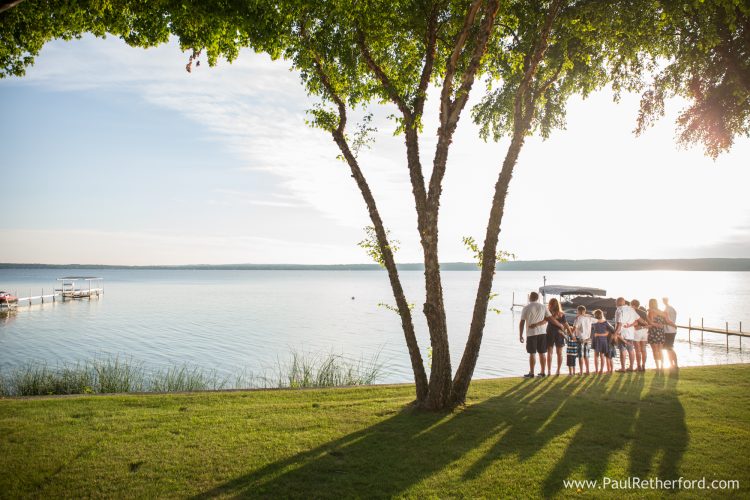 waterfront rental home burt lake photo