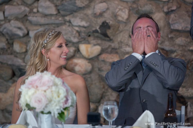 wedding toast photo