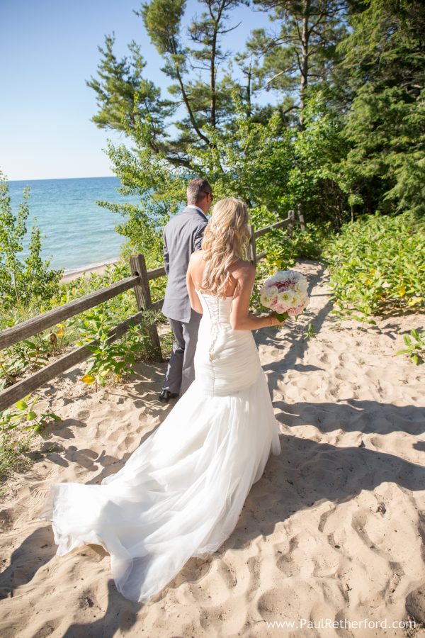 fisherman's state park wedding photo