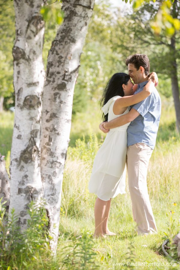 Engagement Photography Pickerel Lake Petoskey Michigan
