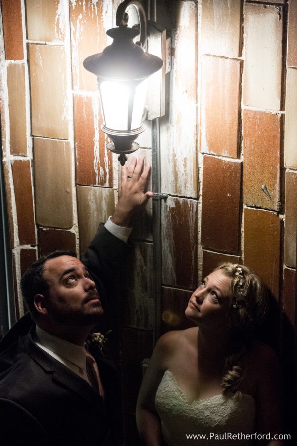 castle farms wedding couple photo