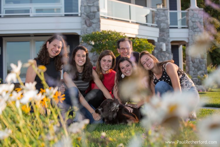 intimate northern michigan family photo