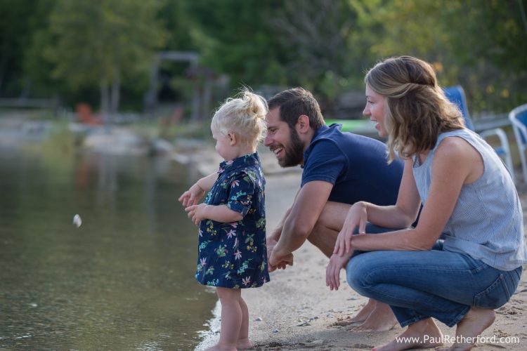 northern michigan lake charlevoix family photo