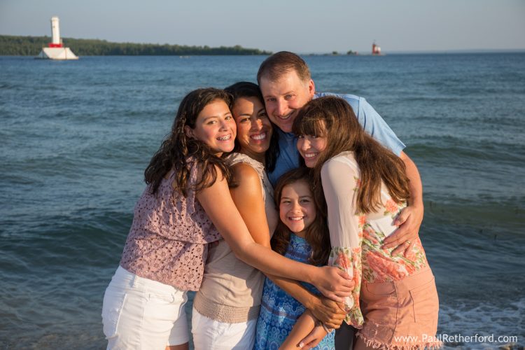 family photo northern michigan