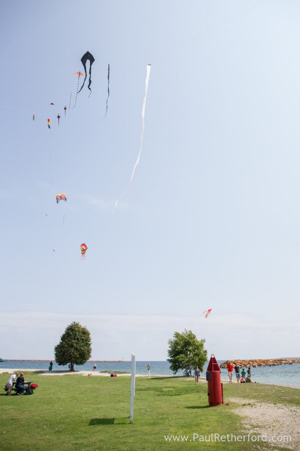 kites at windermere point mackinac island