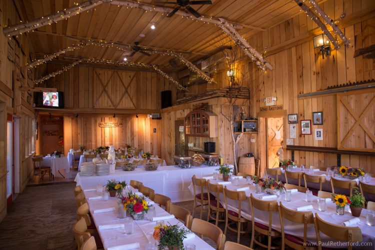 wedding reception pond hill farm