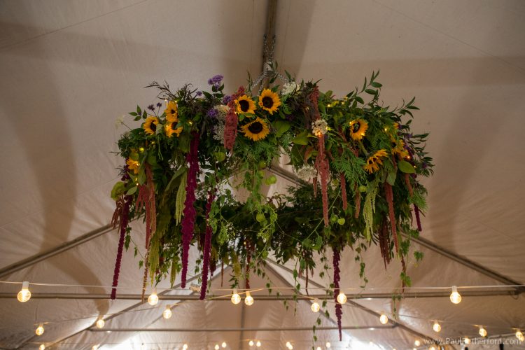 A.R. Pontius flower hanging flower wreath wedding