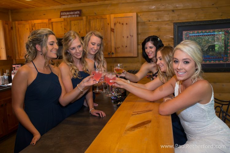 northern michigan bridesmaids photo