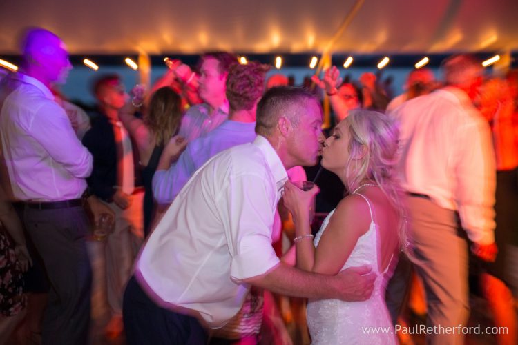 beach house wedding photo